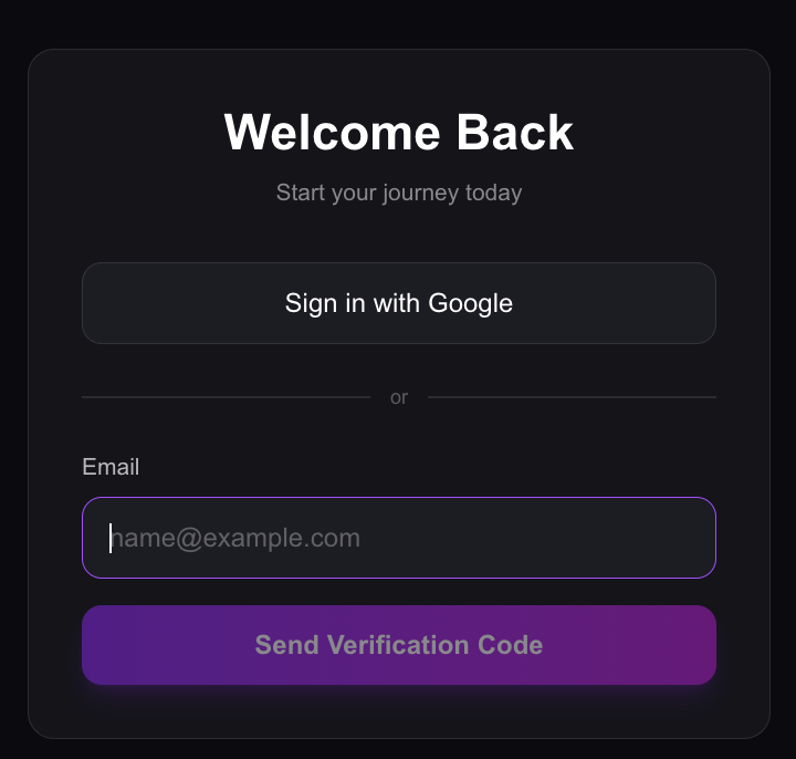 Login page running locally at localhost:3002/login